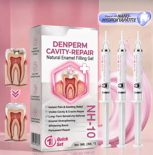 AQA™ DenPerm 5-Day Enamel Filling Gel | Natural Cavity-Repair